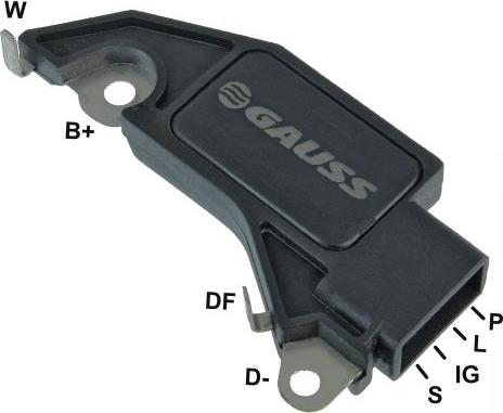 GAUSS GA411 - Регулятор напруги генератора autozip.com.ua