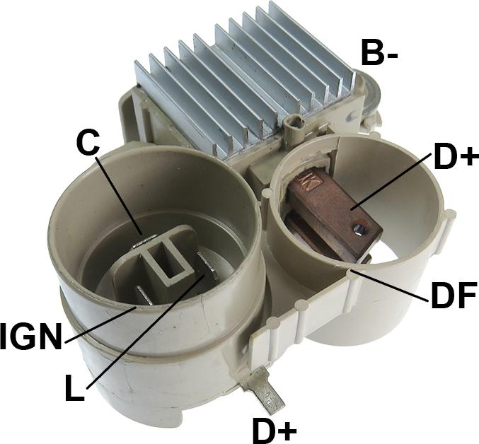 GAUSS GA896 - Регулятор напруги генератора autozip.com.ua