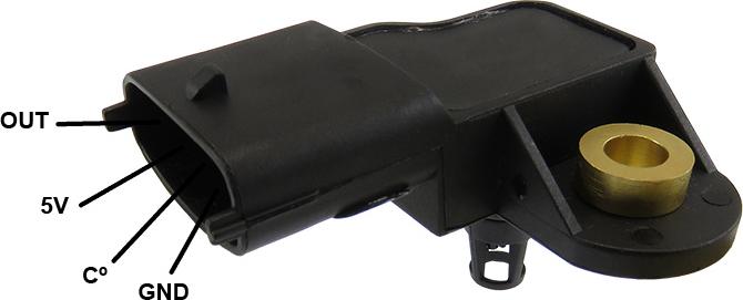 GAUSS GI3576 - Датчик, тиск у впускний трубі autozip.com.ua