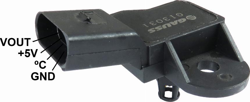 GAUSS GI3031 - Датчик, тиск у впускний трубі autozip.com.ua