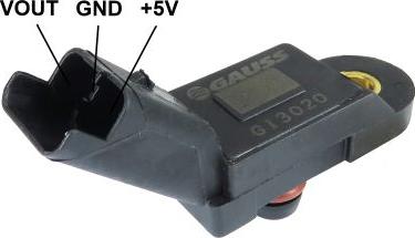 GAUSS GI3020 - Датчик, тиск у впускний трубі autozip.com.ua