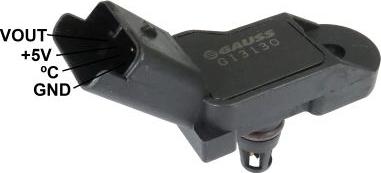 GAUSS GI3130 - Датчик, тиск у впускний трубі autozip.com.ua