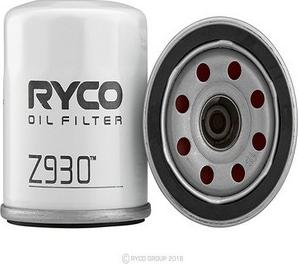 GCG Turbos Australia RY-Z930 - Масляний фільтр autozip.com.ua