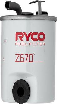 GCG Turbos Australia RY-Z670 - Паливний фільтр autozip.com.ua