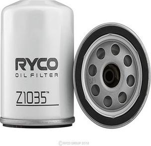 GCG Turbos Australia RY-Z1035 - Масляний фільтр autozip.com.ua