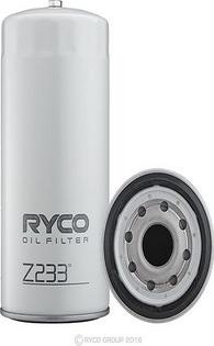 GCG Turbos Australia RY-Z233 - Масляний фільтр autozip.com.ua