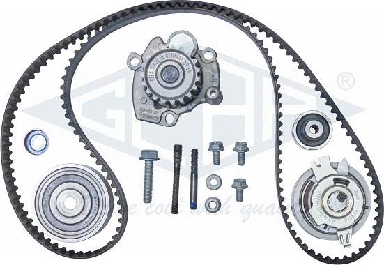 Geba K10325A - Водяний насос + комплект зубчатого ременя autozip.com.ua