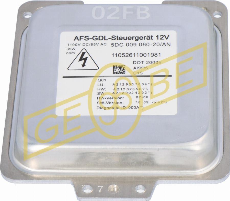 Gebe 9 9577 1 - Реле, паливний насос autozip.com.ua