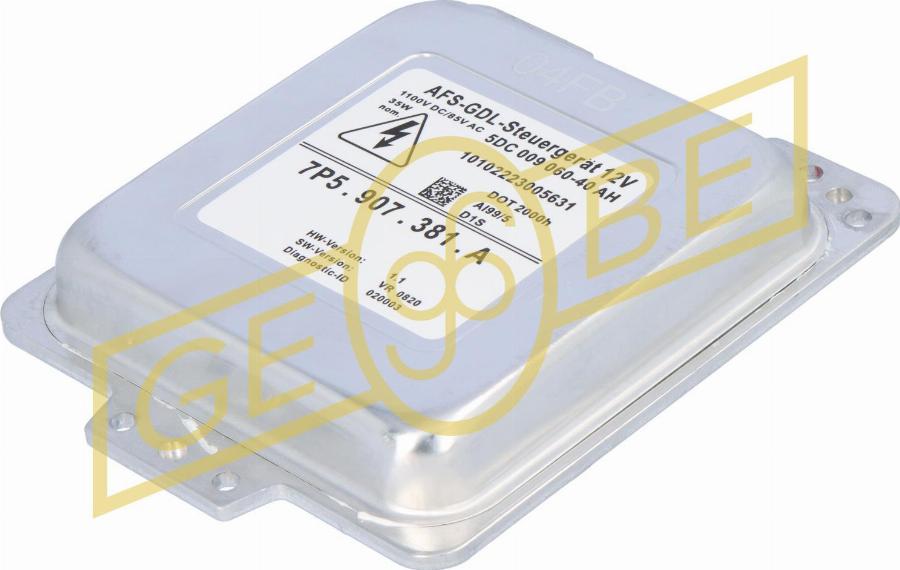 Gebe 9 9603 1 - Попередньо включений прилад, газорозрядна лампа autozip.com.ua