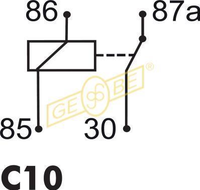 Gebe 9 5132 1 - Датчик потоку, маси повітря autozip.com.ua