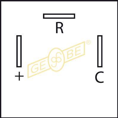 Gebe 9 7051 1 - Лямбда-зонд, датчик кисню autozip.com.ua