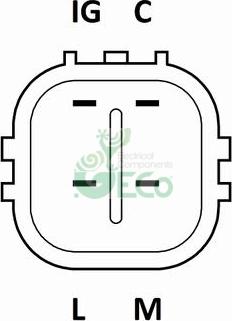 GECO A50C391A - Генератор autozip.com.ua