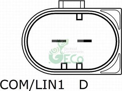 GECO A14461A - Генератор autozip.com.ua