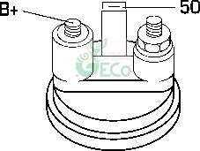 GECO M145503A - Стартер autozip.com.ua