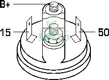 GECO M14135A - Стартер autozip.com.ua