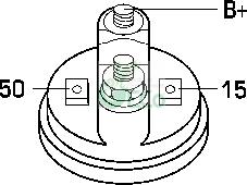 GECO M430070 - Стартер autozip.com.ua