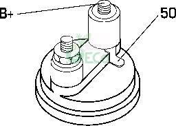 GECO M728168 - Стартер autozip.com.ua