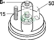 GECO M14316R - Стартер autozip.com.ua