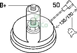 GECO M304806A - Стартер autozip.com.ua