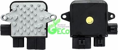 GECO RE50001 - Додатковий резистор, електромотор - вентилятор радіатора autozip.com.ua