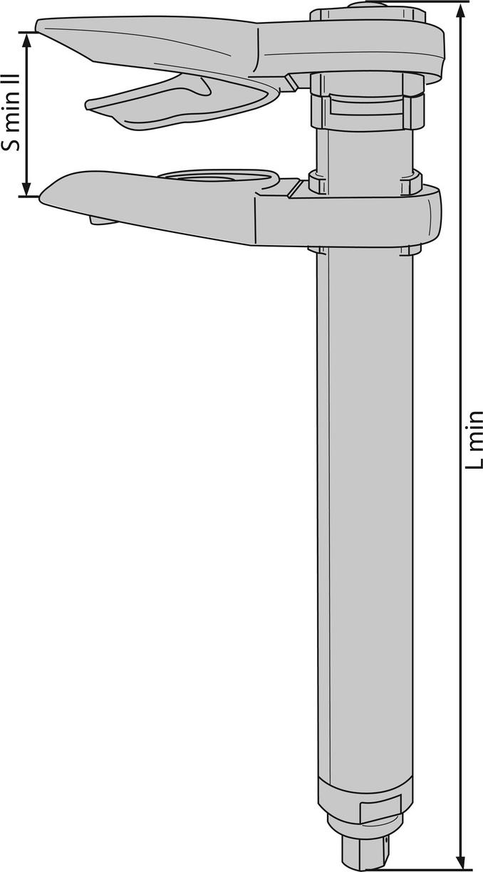 Gedore KL-9002 SP E - Сжіматель пружини, пружина підвіски autozip.com.ua