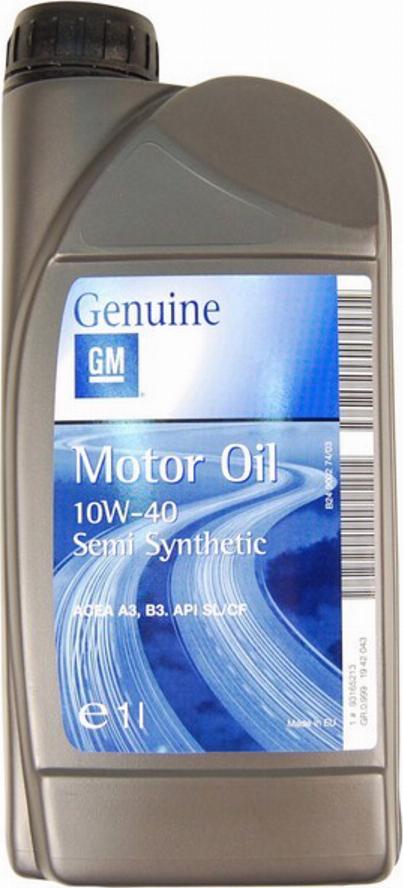 General Motors 93165213 - Моторне масло autozip.com.ua
