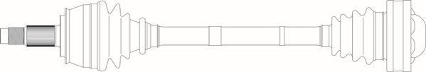 General Ricambi AR3109 - Приводний вал autozip.com.ua