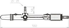 General Ricambi CI4025 - Рульовий механізм, рейка autozip.com.ua