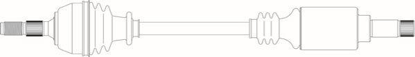 General Ricambi CI3123 - Приводний вал autozip.com.ua