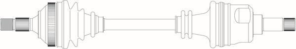General Ricambi CI3174 - Приводний вал autozip.com.ua