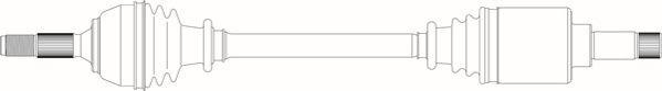 General Ricambi CI3235 - Приводний вал autozip.com.ua
