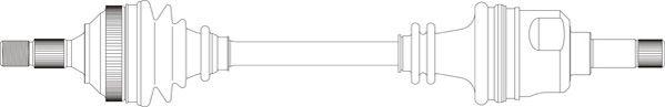 General Ricambi CI3277 - Приводний вал autozip.com.ua