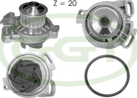 GGT PA10561 - Водяний насос autozip.com.ua