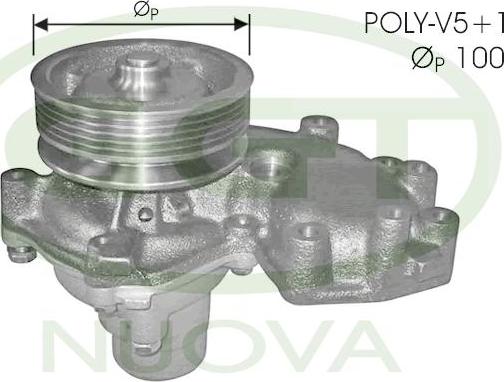 GGT PA10513 - Водяний насос autozip.com.ua