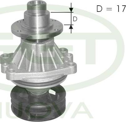 GGT PA10709 - Водяний насос autozip.com.ua