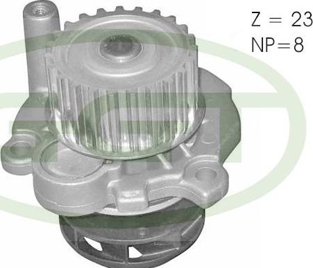 GGT PA11024 - Водяний насос autozip.com.ua