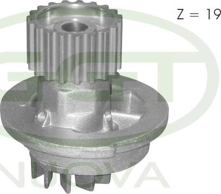 GGT PA11116 - Водяний насос autozip.com.ua