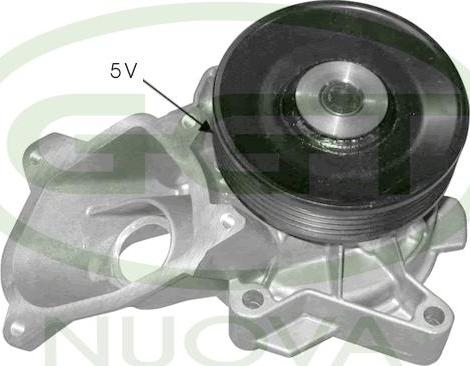GGT PA12475 - Водяний насос autozip.com.ua