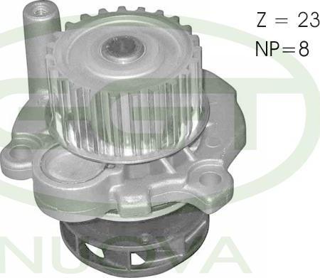 GGT PA12514 - Водяний насос autozip.com.ua