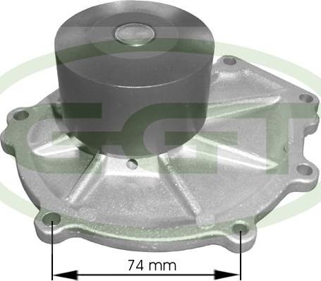 GGT PA12662 - Водяний насос autozip.com.ua