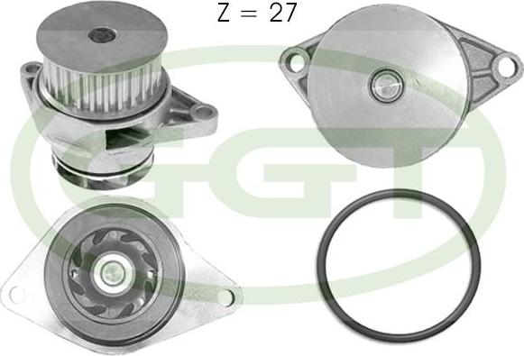 GGT PA12021 - Водяний насос autozip.com.ua