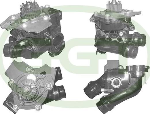 GGT PA12744 - Водяний насос autozip.com.ua