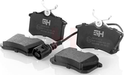 GH GH-414213 - Гальмівні колодки, дискові гальма autozip.com.ua