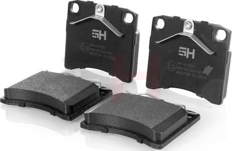 GH GH-414721 - Гальмівні колодки, дискові гальма autozip.com.ua