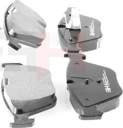 GH GH-410321 - Гальмівні колодки, дискові гальма autozip.com.ua