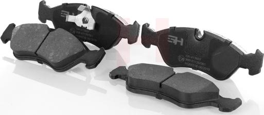 GH GH-413607 - Гальмівні колодки, дискові гальма autozip.com.ua