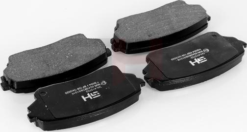 GH GH-413702 - Гальмівні колодки, дискові гальма autozip.com.ua