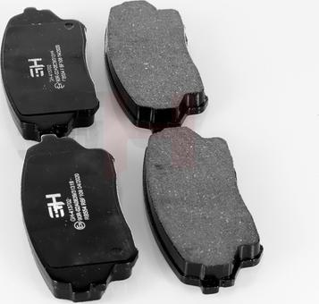 GH GH-413702 - Гальмівні колодки, дискові гальма autozip.com.ua