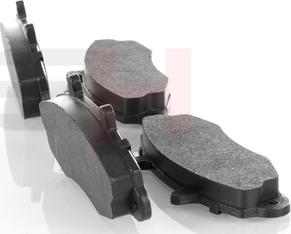 GH GH-412521 - Гальмівні колодки, дискові гальма autozip.com.ua