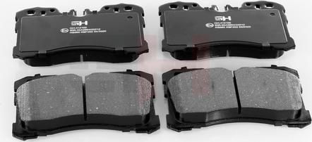 GH GH-412102 - Гальмівні колодки, дискові гальма autozip.com.ua
